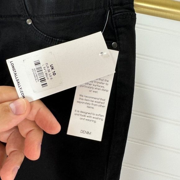 NEW LTS Long Tall Sally Jenny Legging 34" Black US Size 6 - Picture 3 of 10